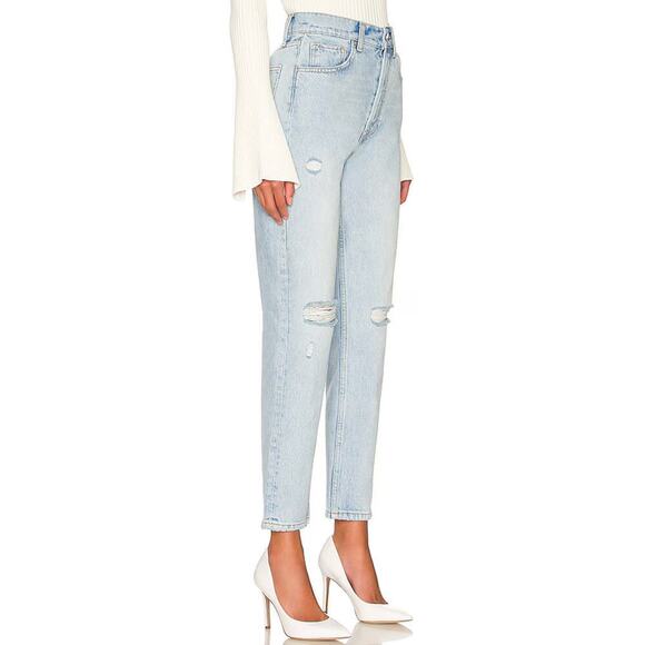 Anine Bing Sonya Jeans Classic Blue Size 23 - Picture 2 of 14